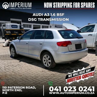 Audi A3 1.6 BSF NOW STRIPPING