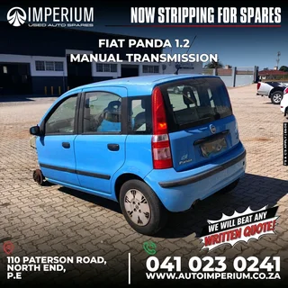 FIAT PANDA 1.2 STRIPPING FOR SPARES