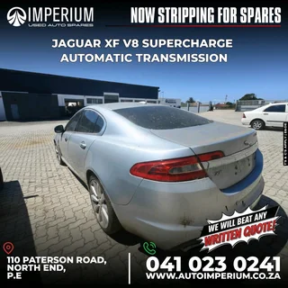 Jaguar xf v8 supercharged stripping