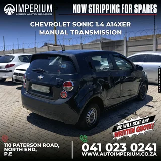 Chev sonic 1.4 A14XER