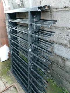 Galvanized and expoxy coated steel panels