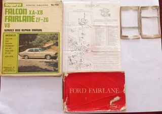 Ford Fairlane 500 Workshop Manual Handbook Gaskets
