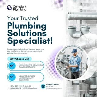 Household and commercial plumbing service