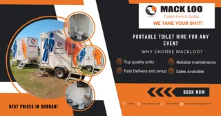 Mackloo Toilet Hire &amp; Sales