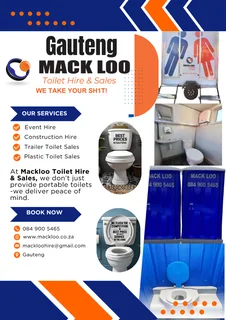 Portaloo Toilet Hire &amp; Sales Gauteng