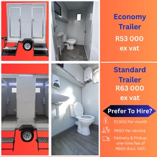  Clean, Convenient Portable Toilets – Delivered to Your Site or Event! 