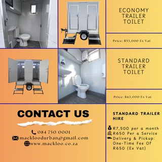 ✨ Mobile Toilets for Hire – Clean. Convenient. Reliable. ✨
