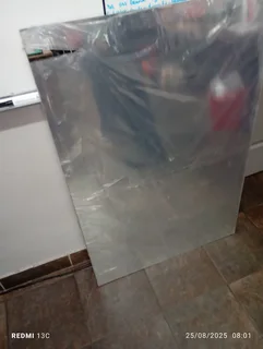 FOR SALE: Two Large Mirrors – One in Good Condition, One with Cracks