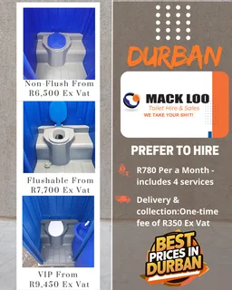 Clean,Reliable Portable Toilets- Delivered to You!