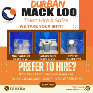  When You Gotta Go… Make Sure It’s with Mackloo Durban! 