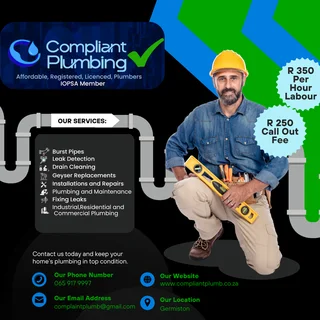  Trusted Plumbing Services in Germiston – Fast, Fair & Professional!