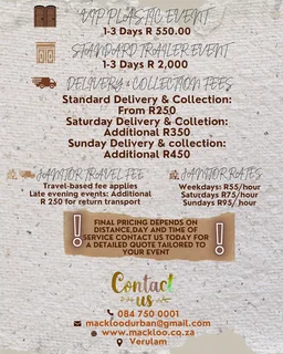 隣 Built for Sites, Perfect for Events – Mack Loo Durban Delivers! 