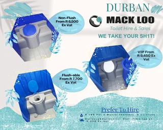  Durban’s Trusted Toilet Hire & Sales Service