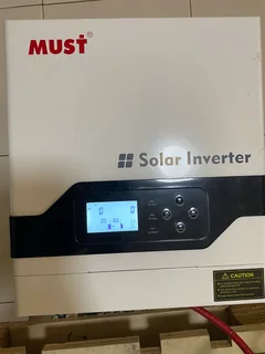 MUST solar hybrid inverter with 2x ACDC Gel Batteries R6950