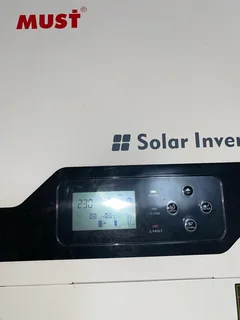 MUST solar hybrid inverter with 2x ACDC Gel Batteries R6950