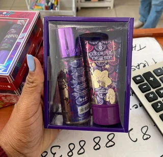 Body mist and body lotion