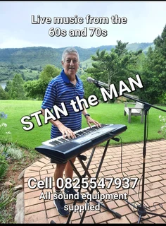LIVE MUSIC with STAN the MAN . Golden Oldies from the 60s and 70s .  Keyboard and Vocals .