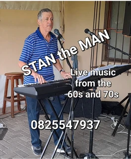 Live Music with STAN the MAN ...Golden Oldies from the 60s and 70s .. Keyboard /Vocals.. .