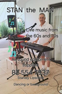 MUSICIAN / Live Music with STAN the Man . Keyboard / Vocals . .  60s and 70s golden oldies .