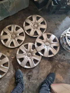 Vw polo wheel caps