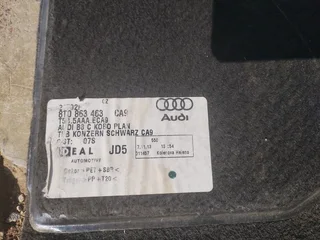 Audi A4 b8 boot trunk floor carpet