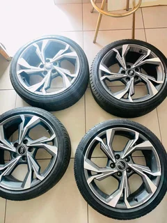 Audi A3 rs sport back rims and tyres