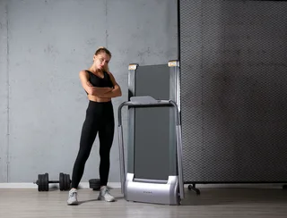 OVICX Smartrun Portable Walking Jogging Running Treadmill Foldable Ultra-thin Kinomap Zwift