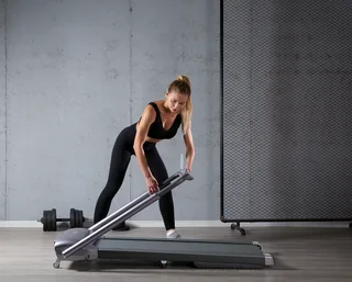 OVICX Smartrun Portable Walking Jogging Running Treadmill Foldable Ultra-thin Kinomap Zwift