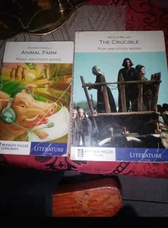 Animal farm and crucible books