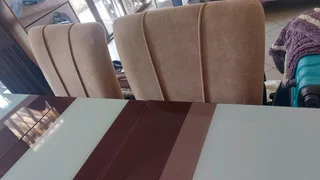 Dining Table and 6 Chairs- R5000