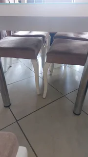 Dining Table and 6 Chairs- R5000