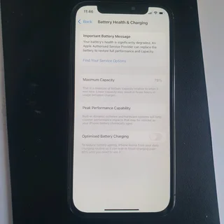 Space Grey iPhone 12  Pro,  128 GB