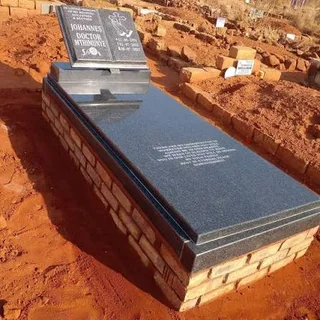 Foundation for tombstones and monuments