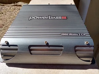 PowerBass 2000watt 2 Channel Amplifier and Pioneer BASS speaker , open to reasonable offers