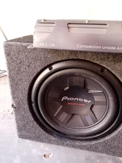 PowerBass 2000watt 2 Channel Amplifier and Pioneer BASS speaker , open to reasonable offers