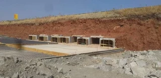 Hands on construction foreman