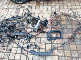 BMW e90 320i A/T 2007 Floor and dashboard wiring harness