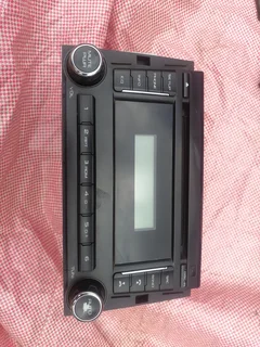 Mahindra Karoo fog lights, stereo, A/T gear trim, dashboard vents, AC control unit etc