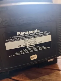 Classic Panasonic CRT TV – Fully Working, Three-System, Rare CollectiblePrice: R2,600