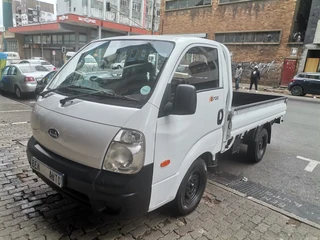 2012 Kia K2700 Dropside Pickup Tilt-cab (Double R/W), White with 88000km available now!