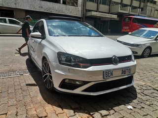 2017 Volkswagen Polo 1.8 TSI GTI DSG, White with 76000km available now!