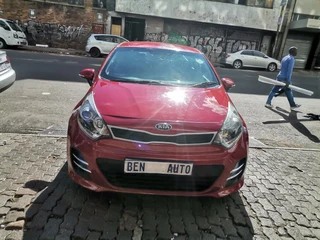 2016 Kia Rio 1.4 5-Door AT, Red with 74000km available now!
