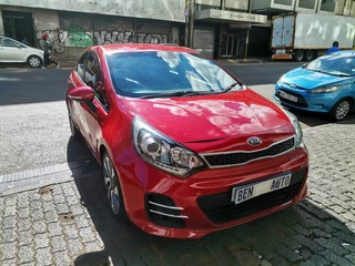 2016 Kia Rio 1.4 5-Door AT, Red with 74000km available now!