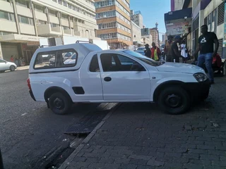2005 Opel Corsa Utility 1.4, White with 98000km available now!
