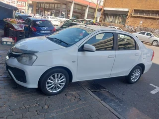 2020 Toyota Etios 1.5 Xs Sedan, White with 50000km available now!