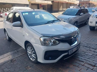 2020 Toyota Etios 1.5 Xs Sedan, White with 50000km available now!