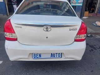 2020 Toyota Etios 1.5 Xs Sedan, White with 50000km available now!