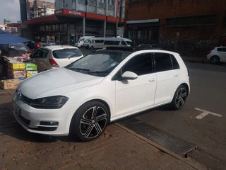 2013 Volkswagen Golf 7 1.4 TSI BMT Comfortline DSG, White with 87000km available now!