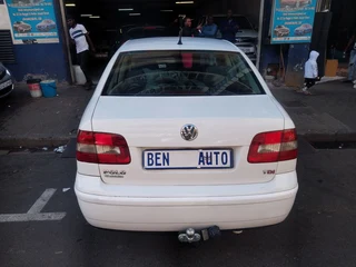 2005 Volkswagen Polo Classic 1.9 TDI Highline, White with 121000km available now!
