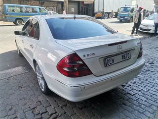2003 Mercedes-Benz E 270 CDI Avantgarde Touchshift, White with 370000km available now!